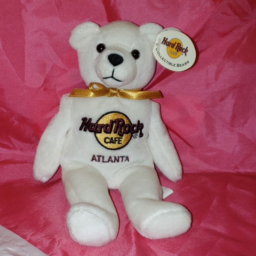 Hard Rock Atlanta Peter Beara collectible bear